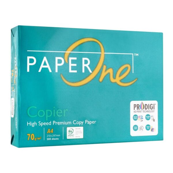 Paper One 70g, A4 Size, Printer & Copier Paper Rim, 500 Sheets