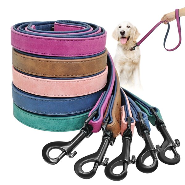 Labrador Dog Show and Training Leash ( Pu Mesh Leather )